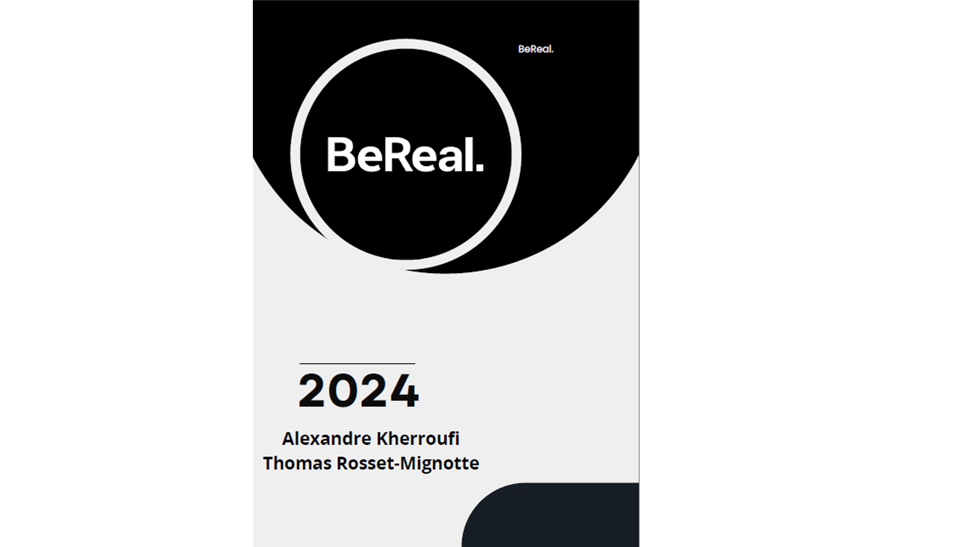 Audit de Communication Numérique – BeReal